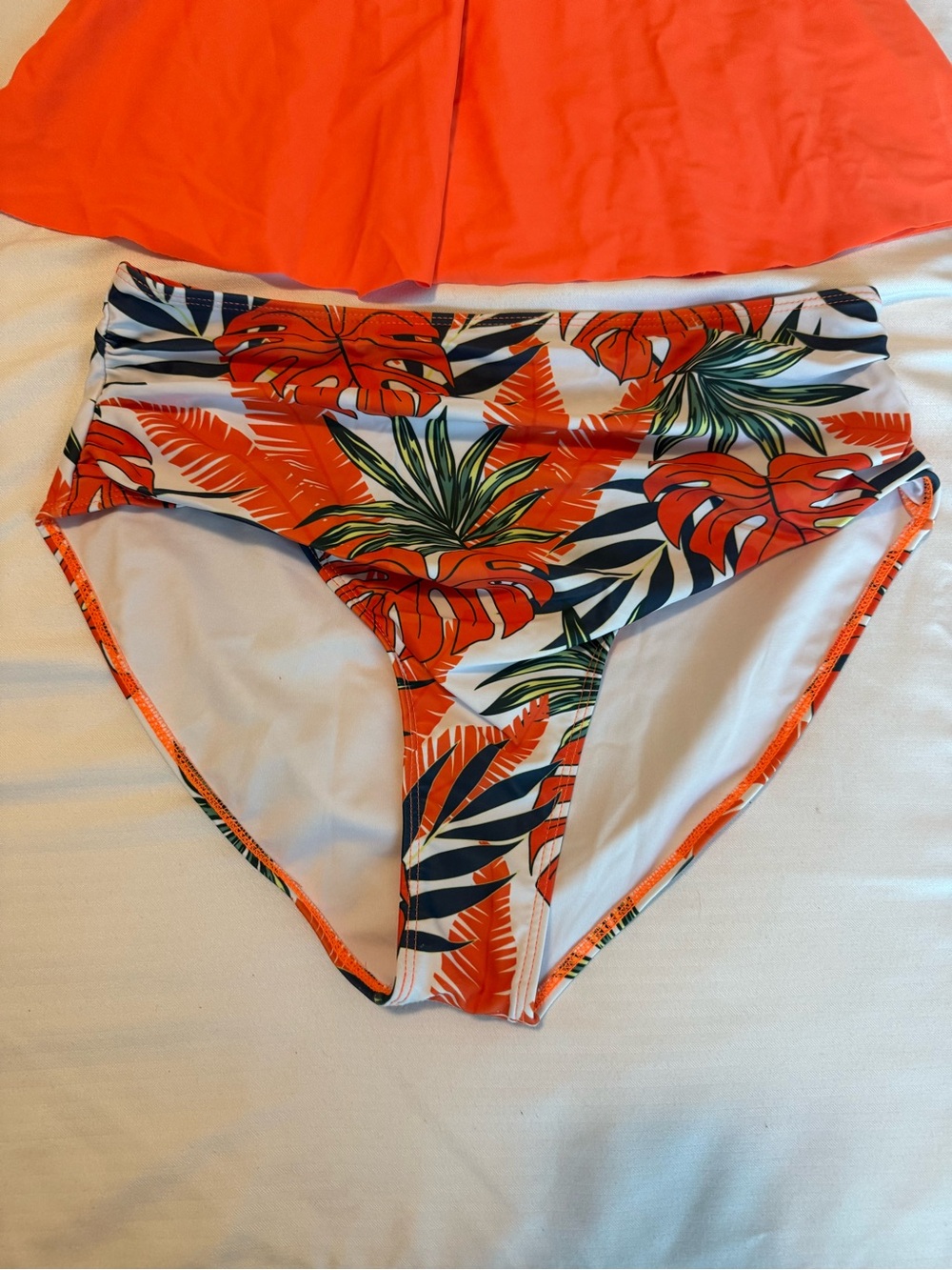 Orange Tankini - Picture 2 of 7